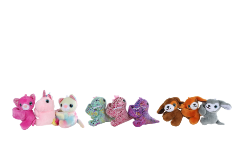 Mijn dierenvriendjes klaparmband 21,5cm 12ass