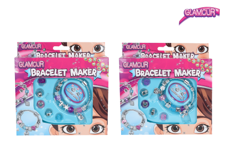 Glamour Maak je eigen bedelarmbandje 2ass 17cm