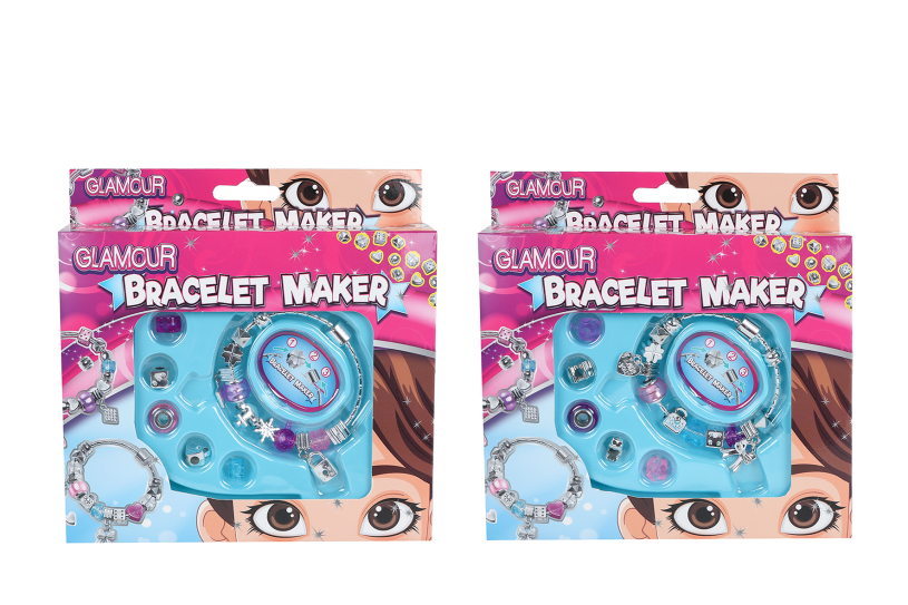 Glamour Maak je eigen bedelarmbandje 2ass 17cm