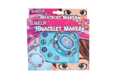 Glamour Maak je eigen bedelarmbandje 2ass 17cm