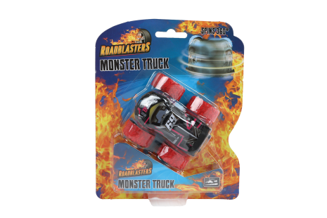 Roadblasters bigfoot spinning auto frictie 8ass 7,5cm