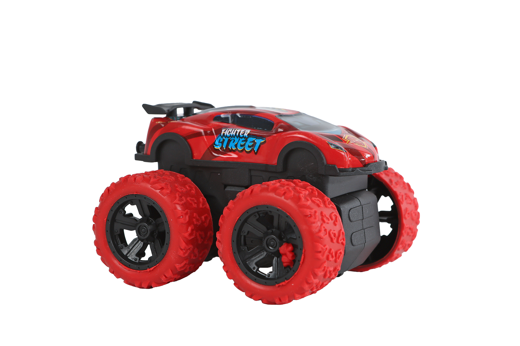 Roadblasters bigfoot spinning auto frictie 8ass 7,5cm
