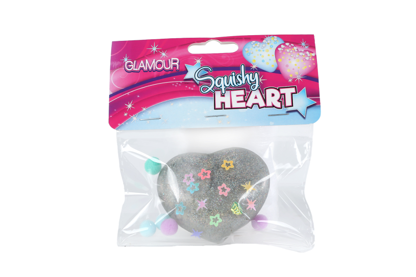 Glamour Squishy sugar hart 4ass