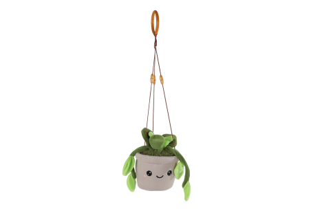 Take Me Home hang plant pluche L 24cm 3 assorti