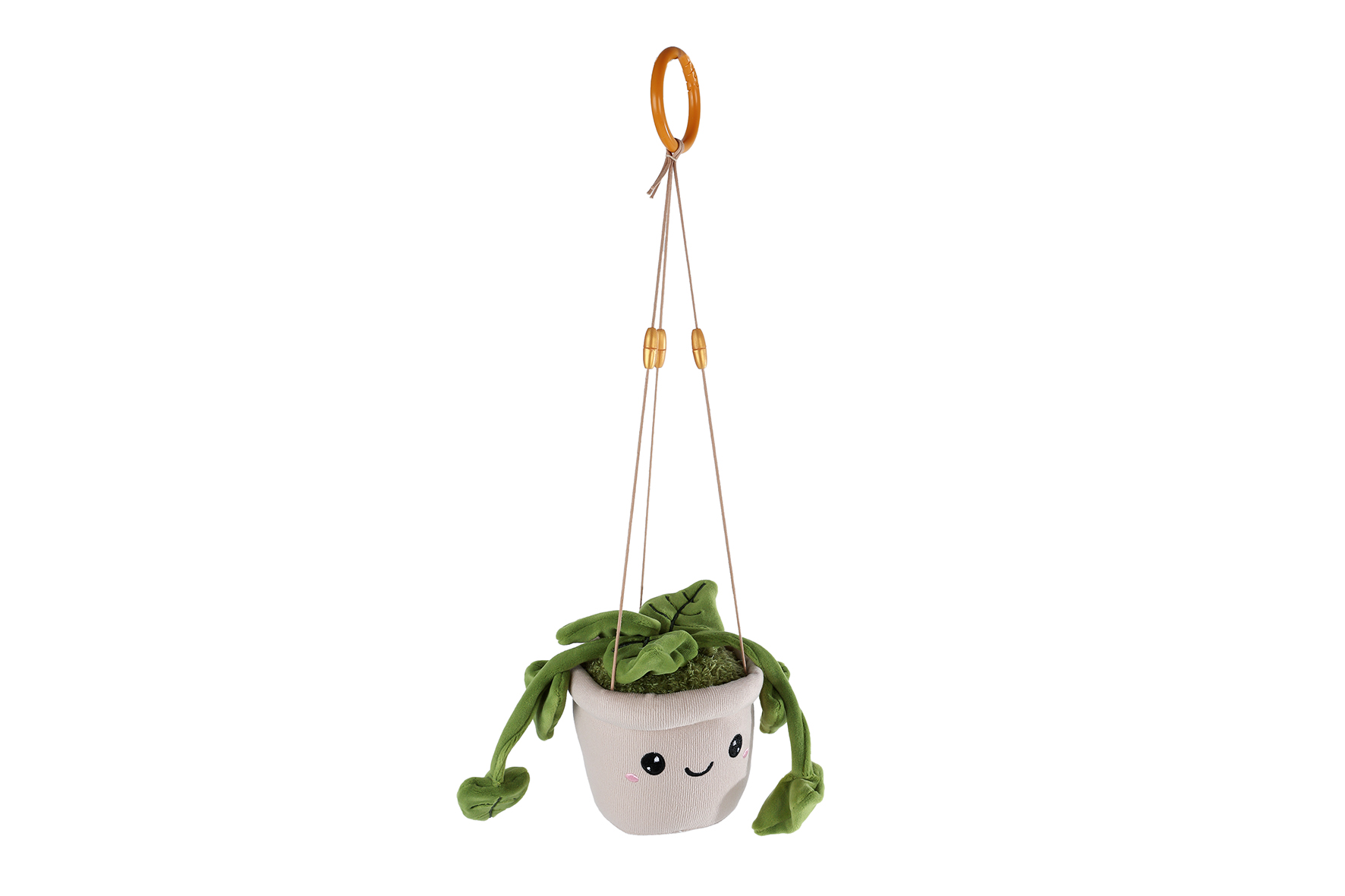 Take Me Home hang plant pluche L 24cm 3 assorti