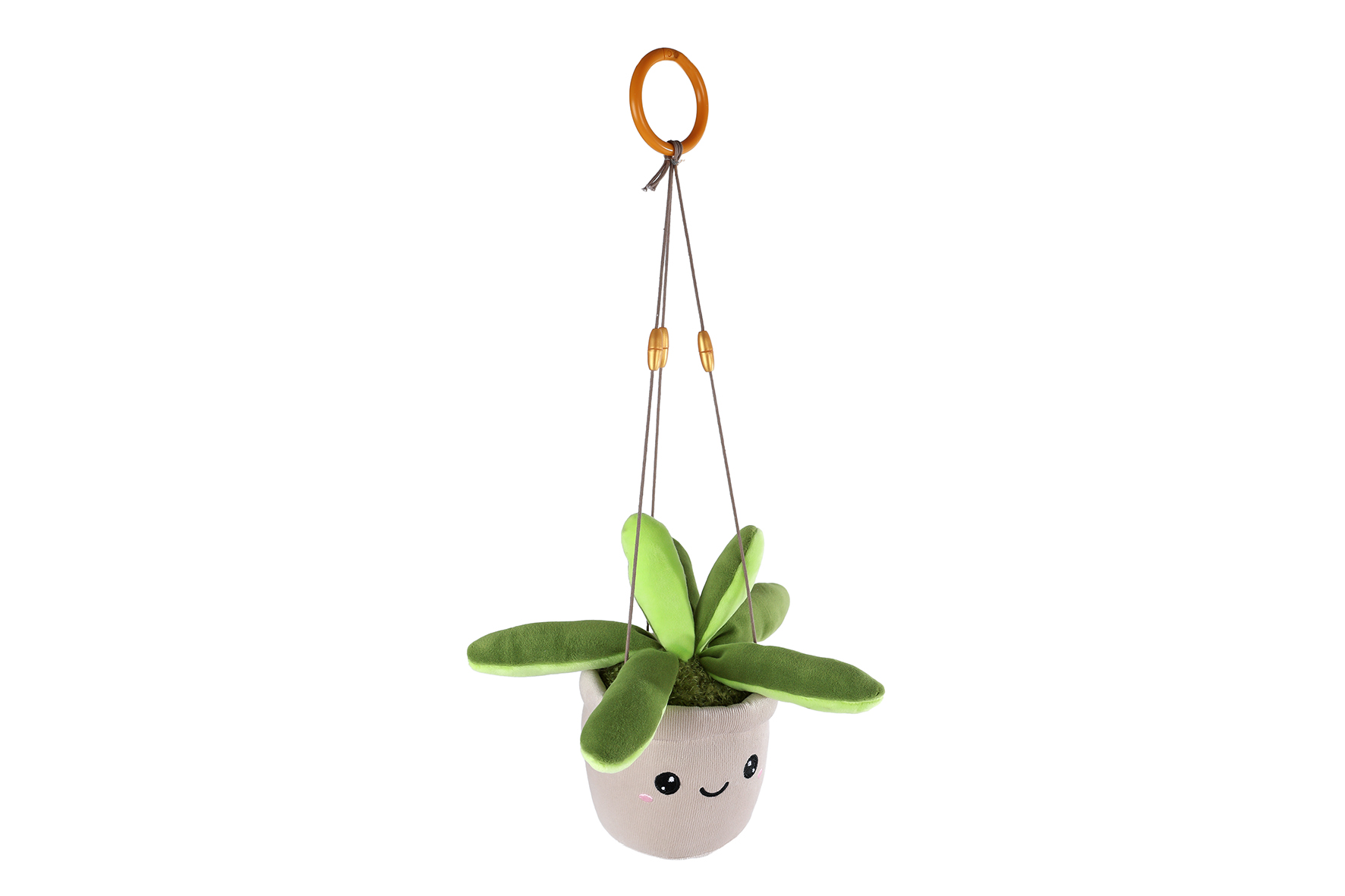 Take Me Home hang plant pluche L 24cm 3 assorti