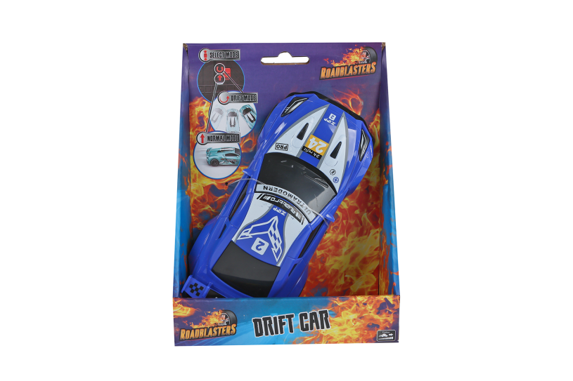 Roadblasters auto met drift functie frictie 6ass 16cm
