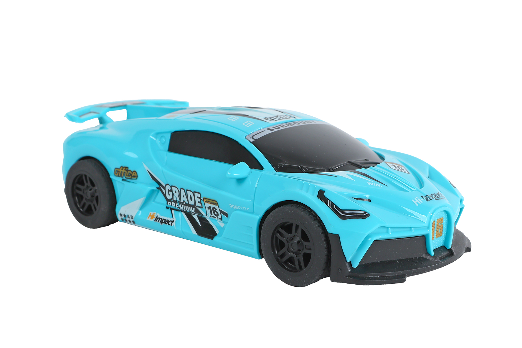 Roadblasters auto met drift functie frictie 6ass 16cm