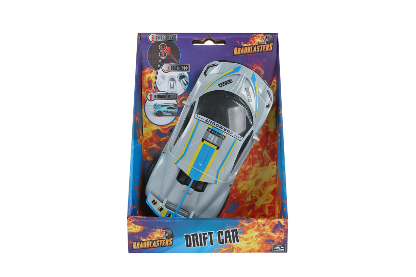 Roadblasters auto met drift functie frictie 6ass 16cm