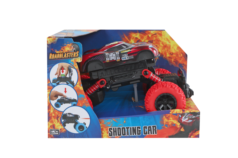 Roadblasters Big Wheel truck schietfunctie P/B 16,5cm ass.