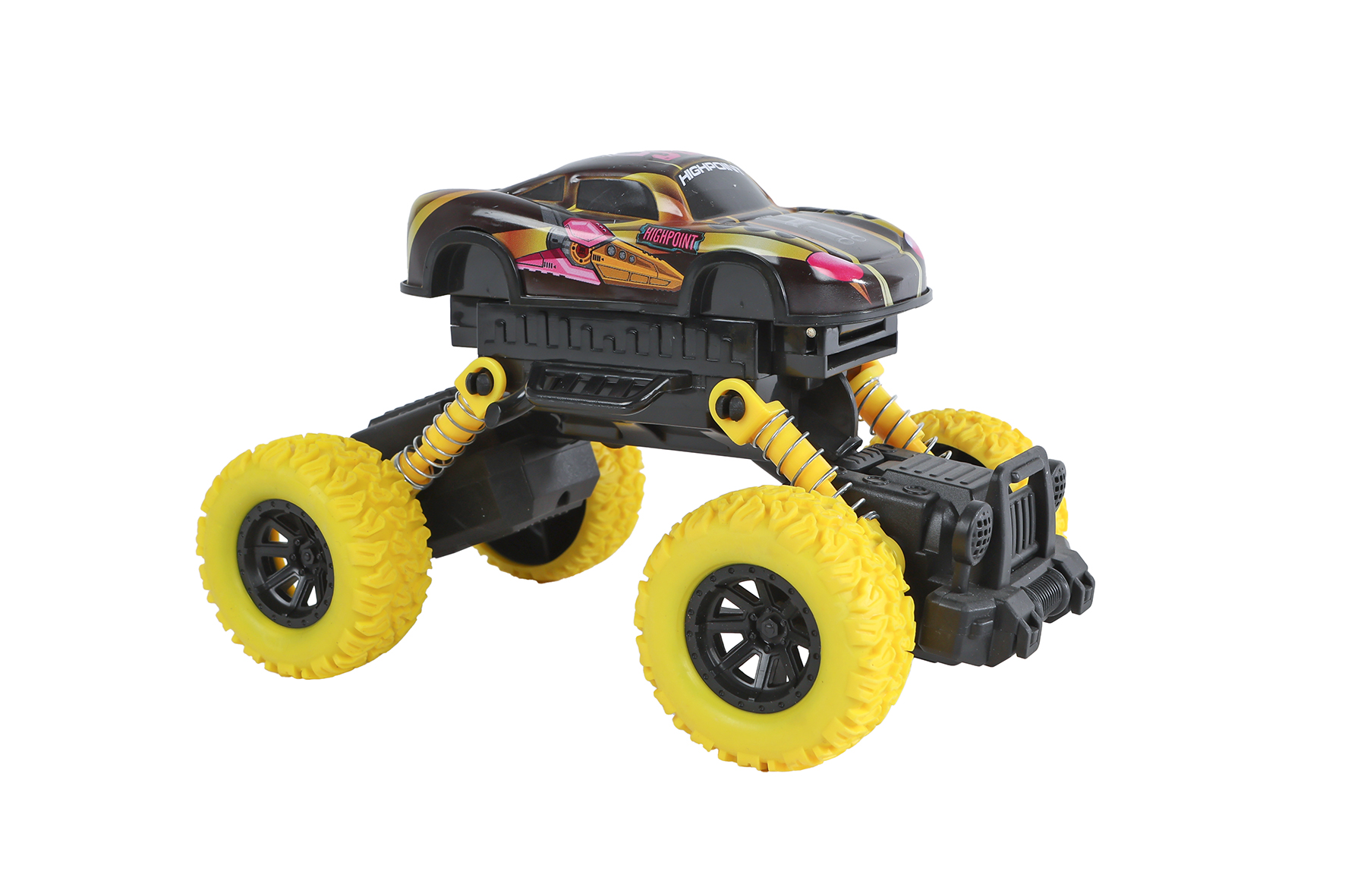 Roadblasters Big Wheel truck schietfunctie P/B 16,5cm ass.
