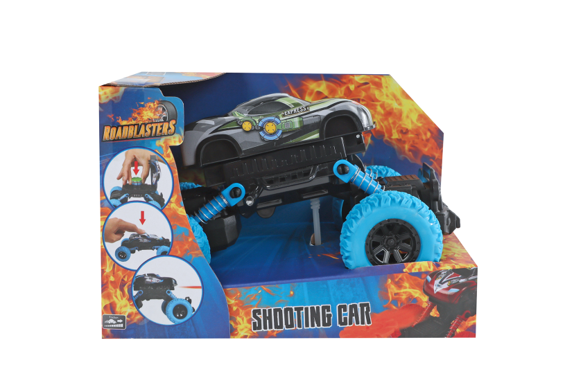 Roadblasters Big Wheel truck schietfunctie P/B 16,5cm ass.