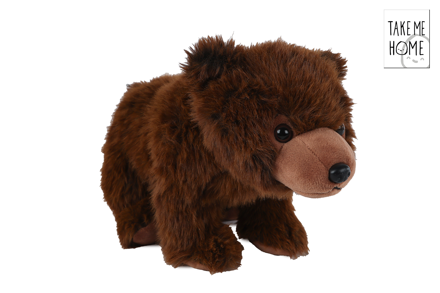 Take Me Home beer pluche staand 35cm