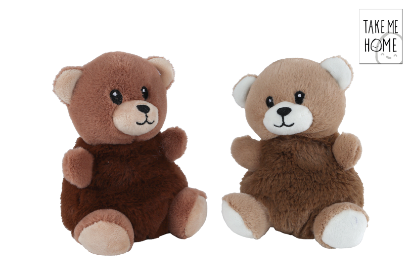 Take Me Home beer pluche 14cm 2 assorti