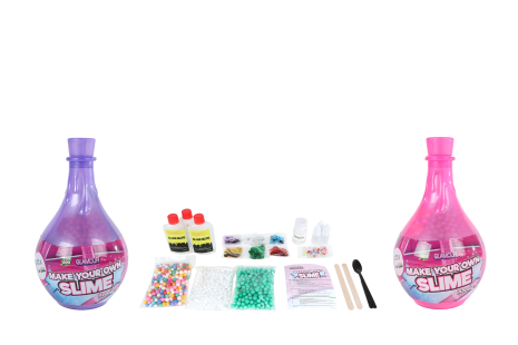 Glamour maak je eigen slijm set in toverfles 2ass
