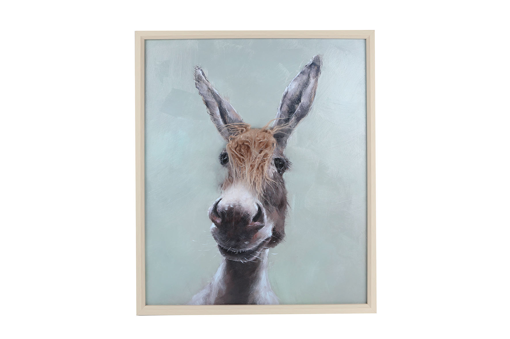 Schilderij Animals bruin hout 50x60x3,5cm assorti