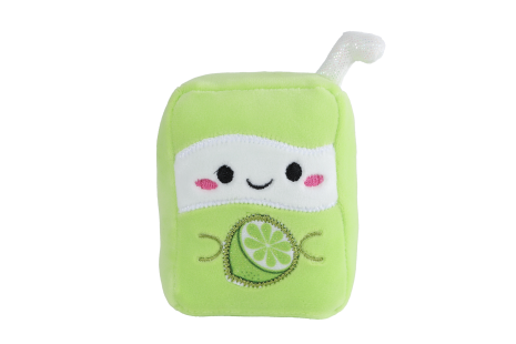 Fluffy Menu pluche drankje 7ass 9-13cm