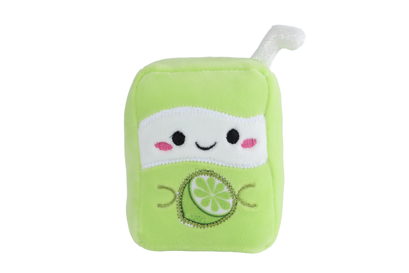 Fluffy Menu pluche drankje 7ass 9-13cm