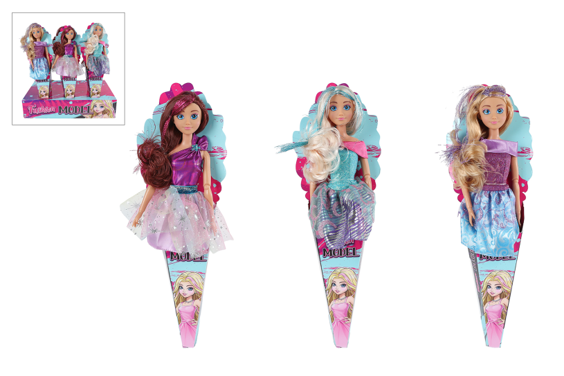 Pop Fashion Model modejurk 29cm 3 assorti