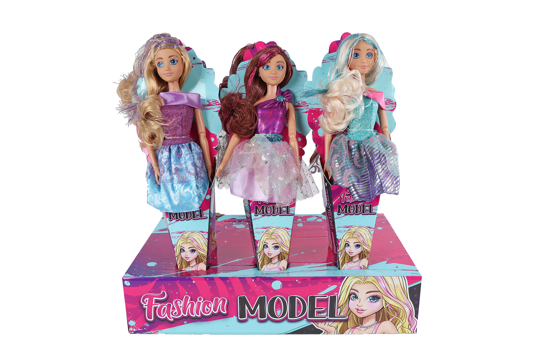 Pop Fashion Model modejurk 29cm 3 assorti