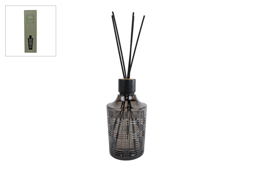 Diffuserset Aroma Art eucalyptus rose 800ml 23x23x39cm