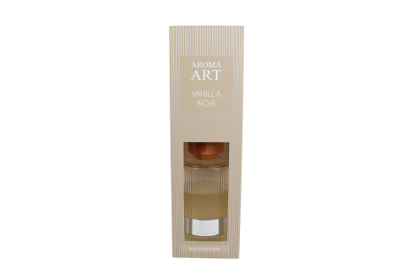 Diffuserset Aroma Art vanilla 800ml amber glas 23x23x39cm