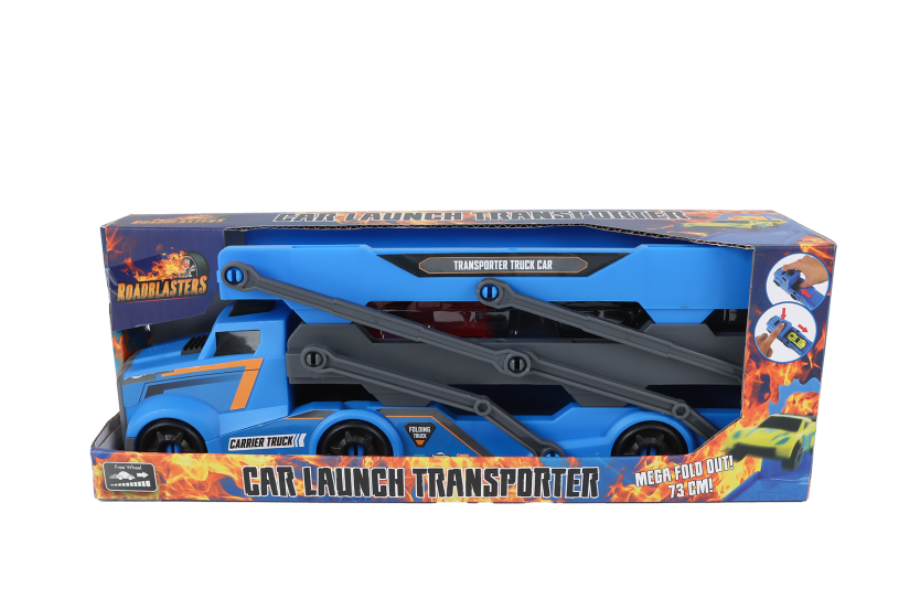 Roadblasters truck incl. 2 auto's en afschietfunctie 28-76cm