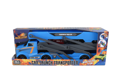 Roadblasters truck incl. 2 auto's en afschietfunctie 28-76cm