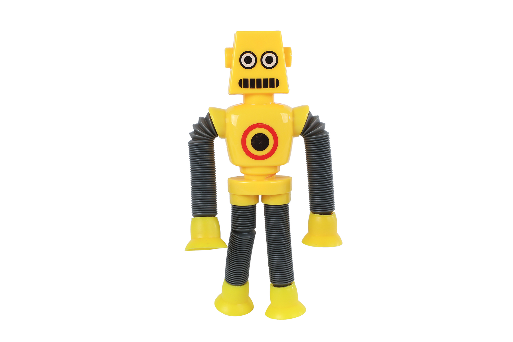 Robot telescopisch met zuignappen 15cm-27,5cm 4 assorti