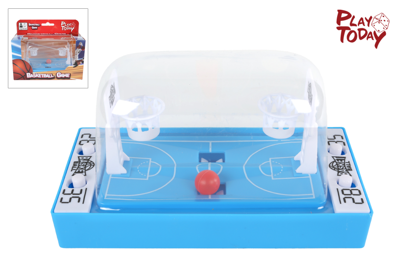 Play Today pinball basketbalspel 16x7,5cm
