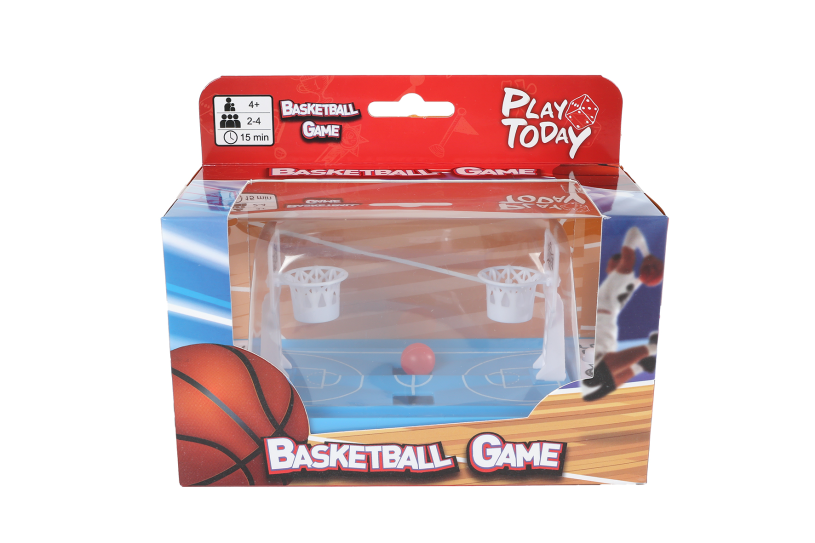 Play Today pinball basketbalspel 16x7,5cm