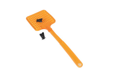 Sticky vliegenmepper met vliegen 3ass 24cm