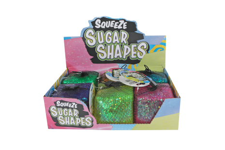 Slow Rise mega sugar kubus 4ass 7x7x7cm