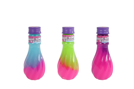 Glamour Super Goo magische toverfles slijm 120gram 13cm