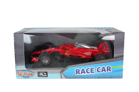 2-Play formula race auto die cast free wheel 3ass kleur 13cm