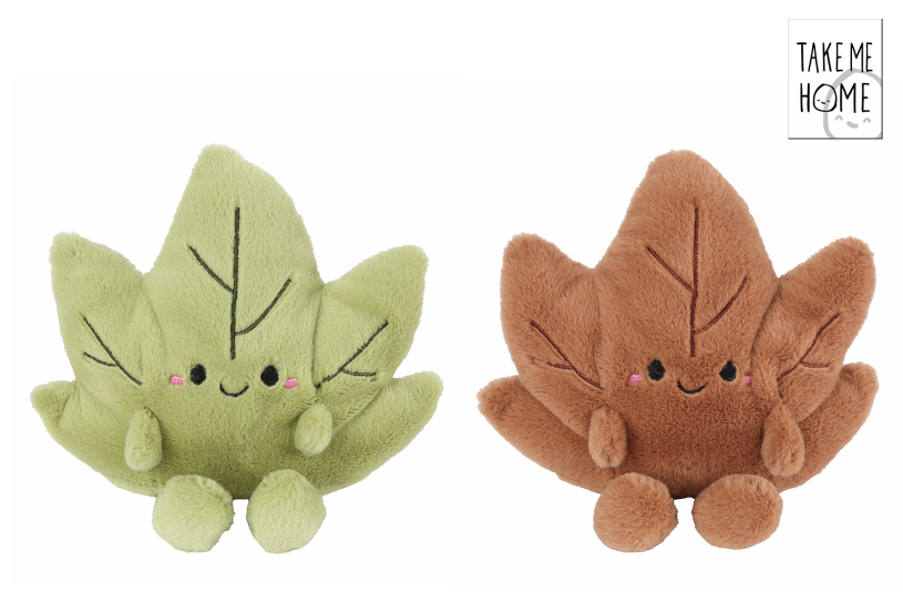 Take Me Home blad pluche 2ass 15cm