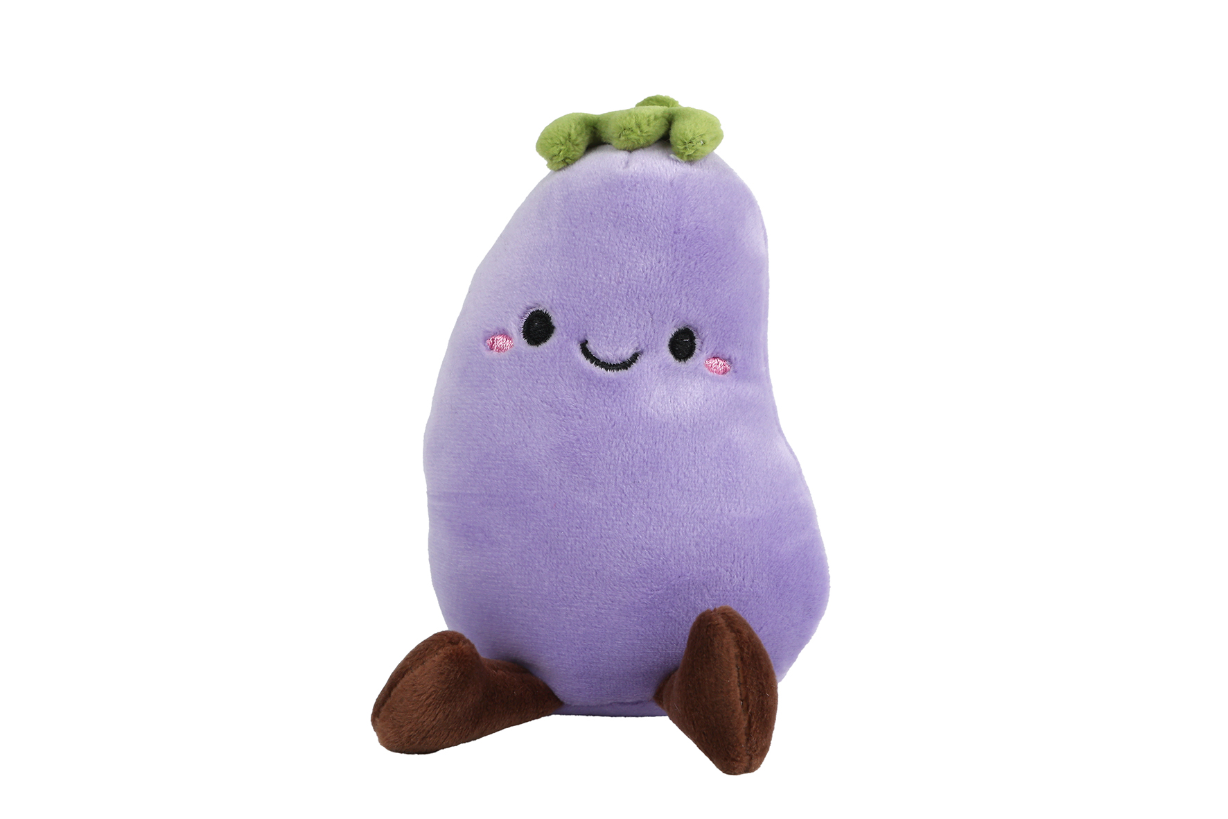 Fluffy Menu groente en fruit pluche 9ass 12-14cm