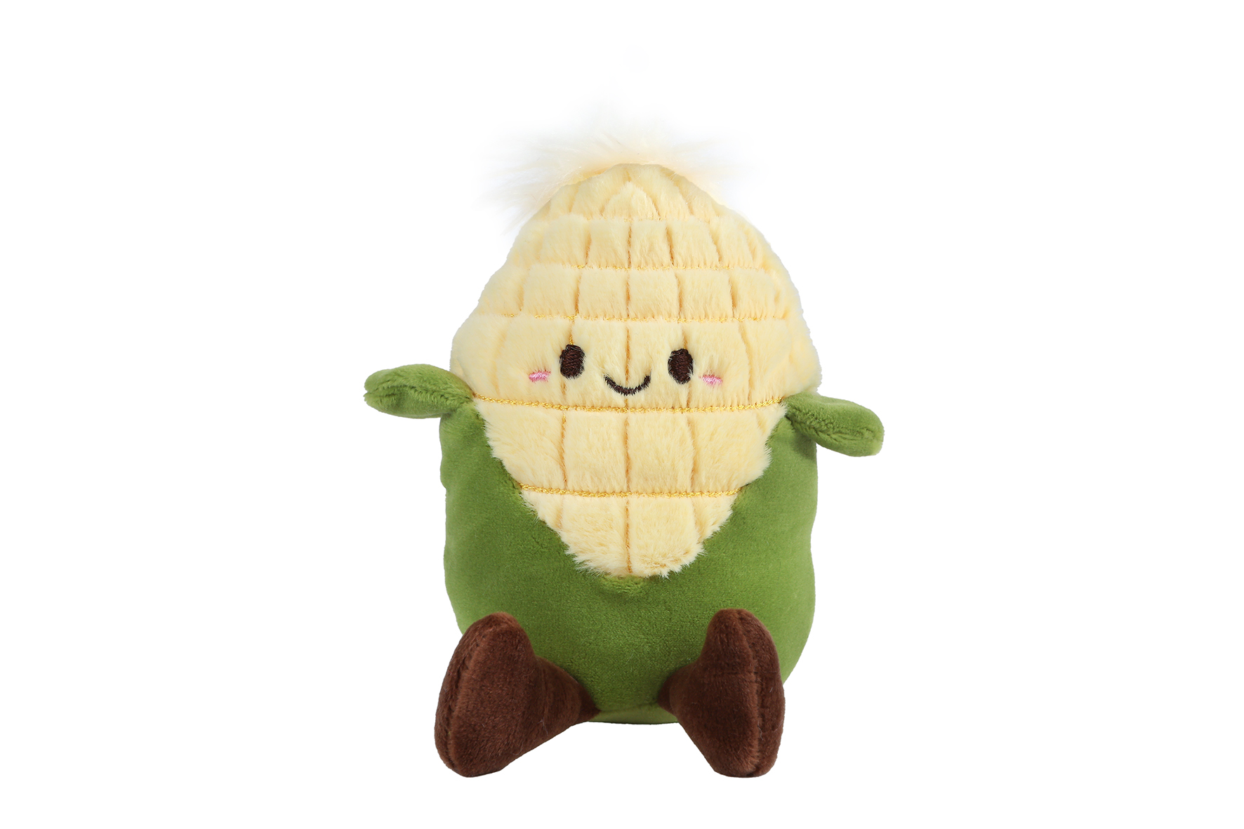 Fluffy Menu groente en fruit pluche 9ass 12-14cm