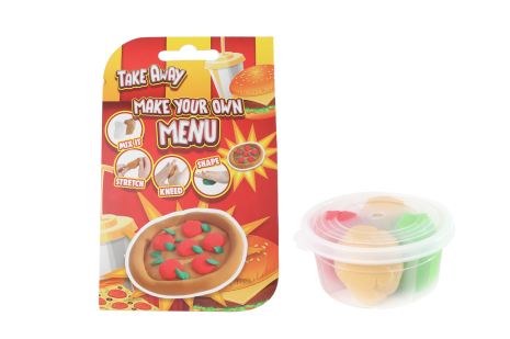 Take Away boterputty maak je eigen fastfood figuren 3ass
