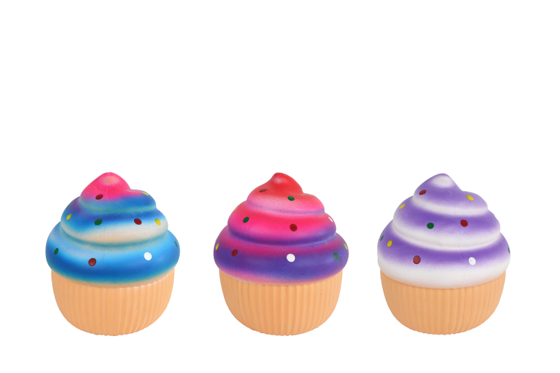 Take Away Jumbo cupcake squeeze 3ass 11cm