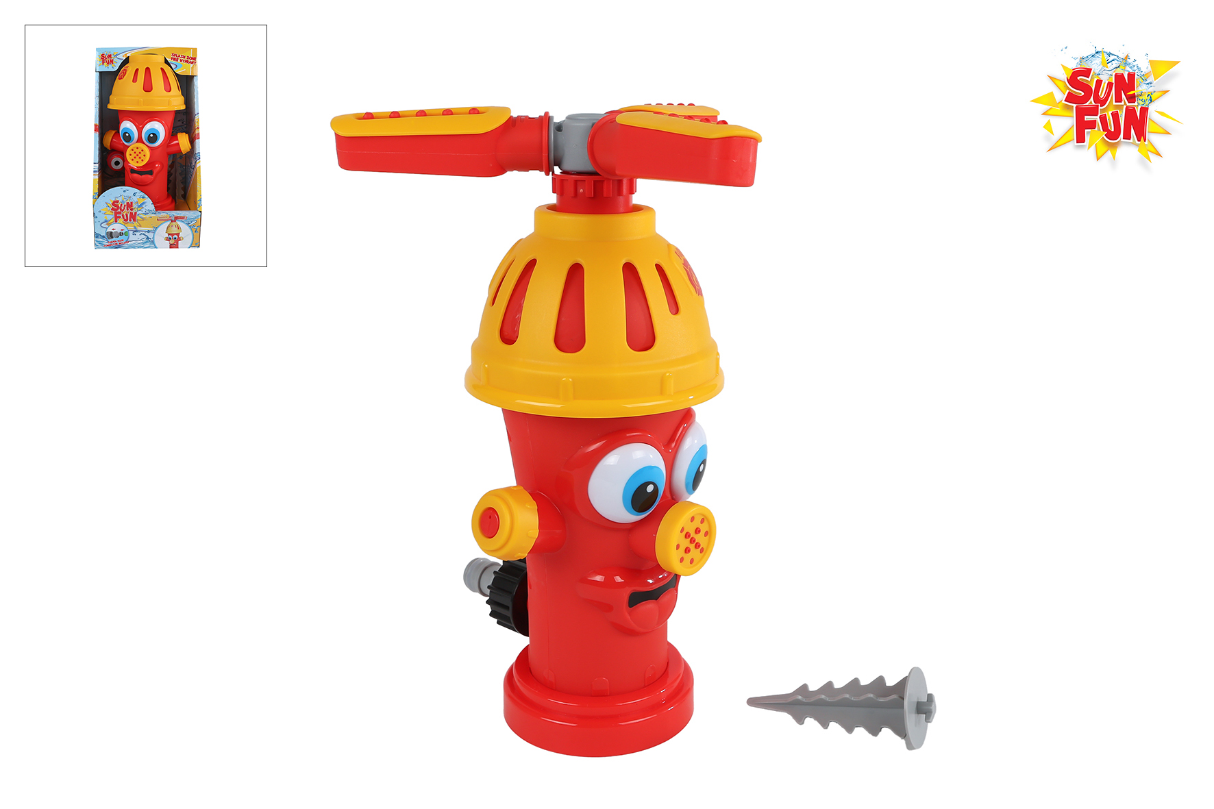 Sun Fun watersproeier brandweerpaal 25cm