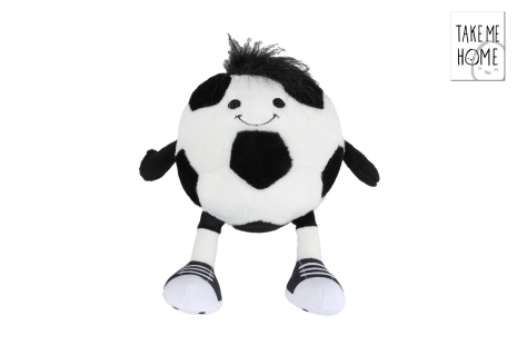 Take Me Home voetbal pluche 16,5/25cm
