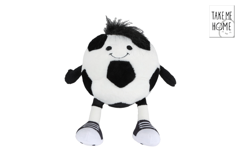 Take Me Home voetbal pluche 16,5/25cm