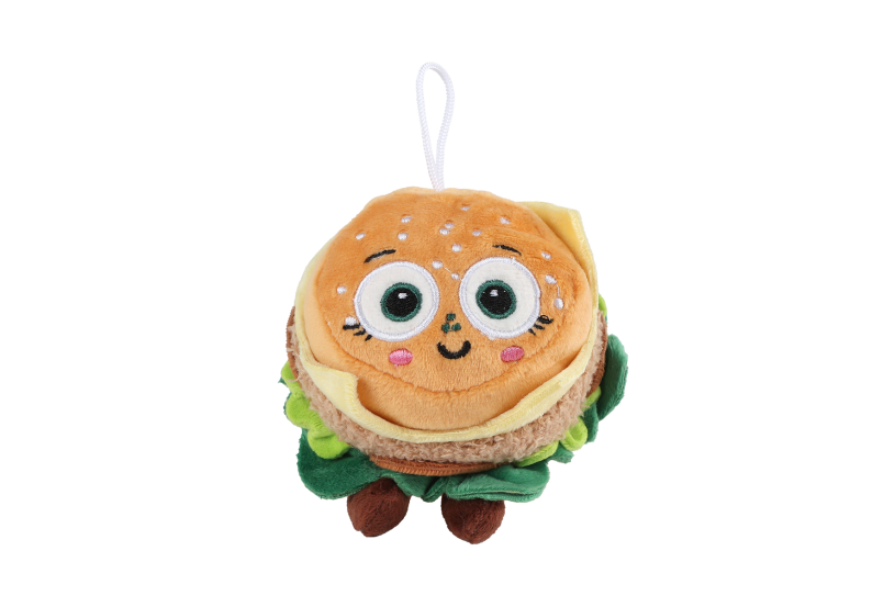 Fluffy Menu food pluche 4ass 13cm