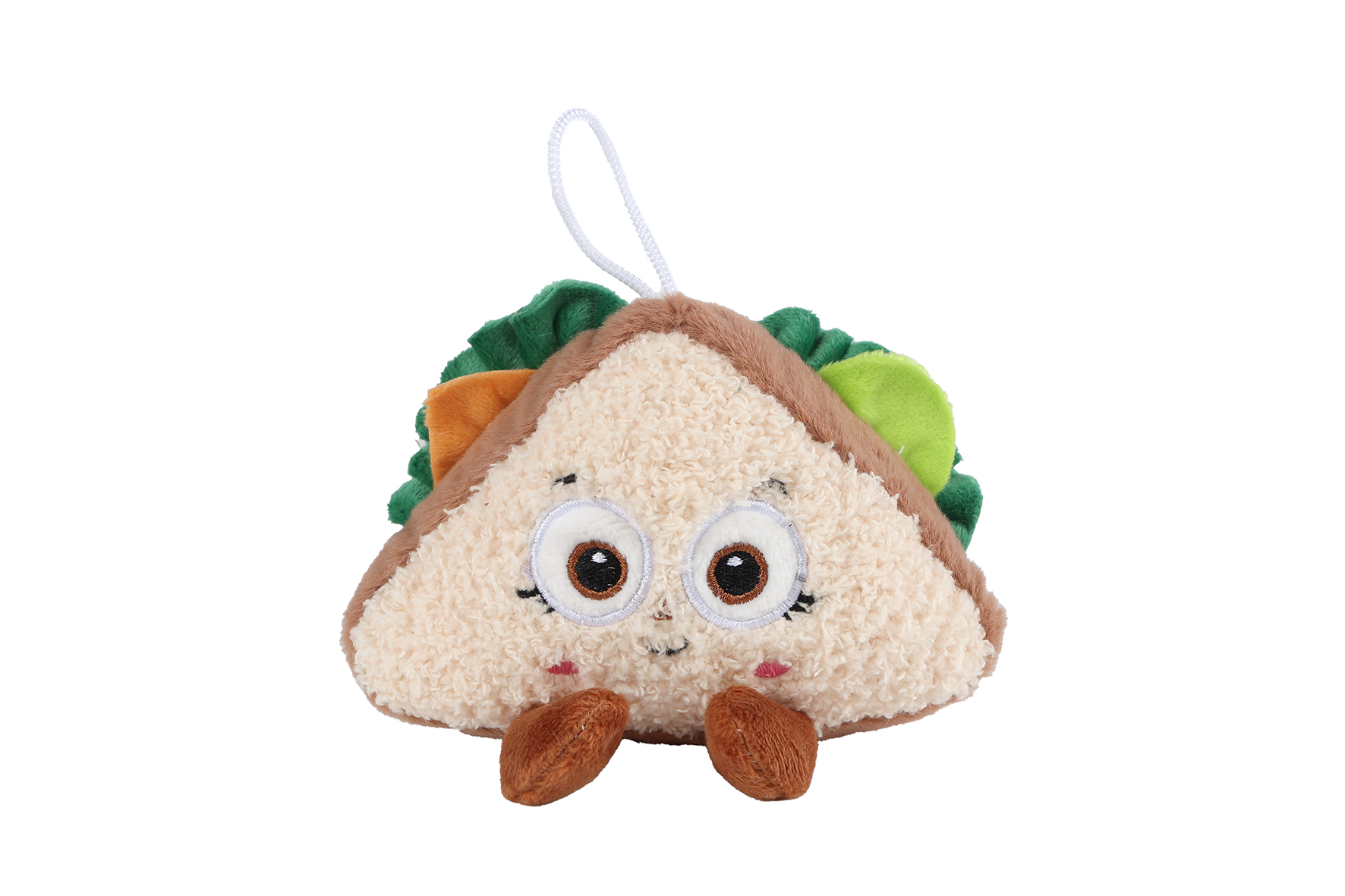 Fluffy Menu food pluche 4ass 13cm