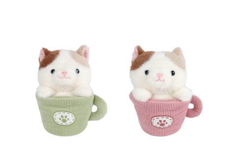Take Me Home poes in mok pluche 2ass 18cm