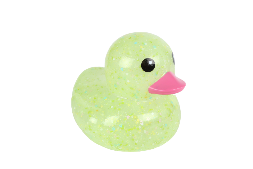 Glamour badeend 3ass 17x15x13,5cm