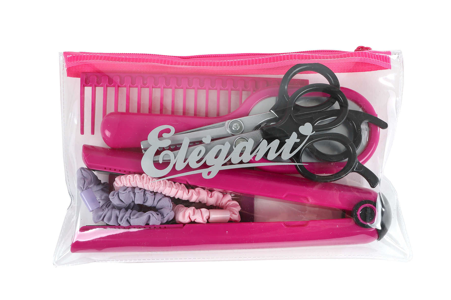 Haar/make-up set in etui 7-8dlg 2ass