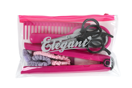 Haar/make-up set in etui 7-8dlg 2ass