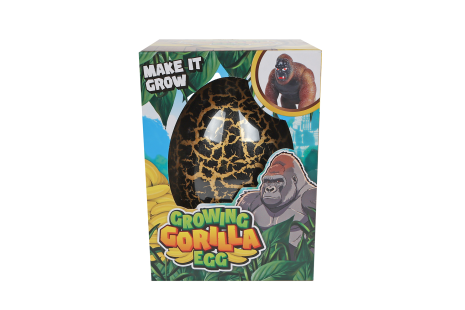 Groeiende gorilla in jumbo ei 2ass 11cm